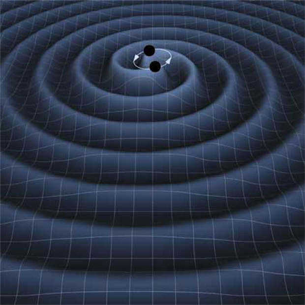 Double Black Holes May Warp Spacetime - But Quietly